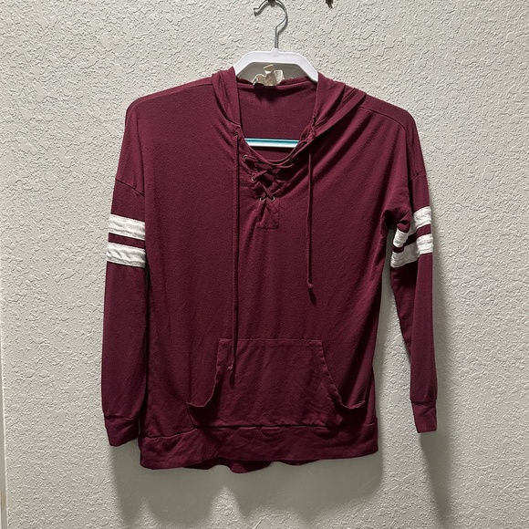 Pink Republic Junior Hoodie Tee Size XS - Picture 1 of 2